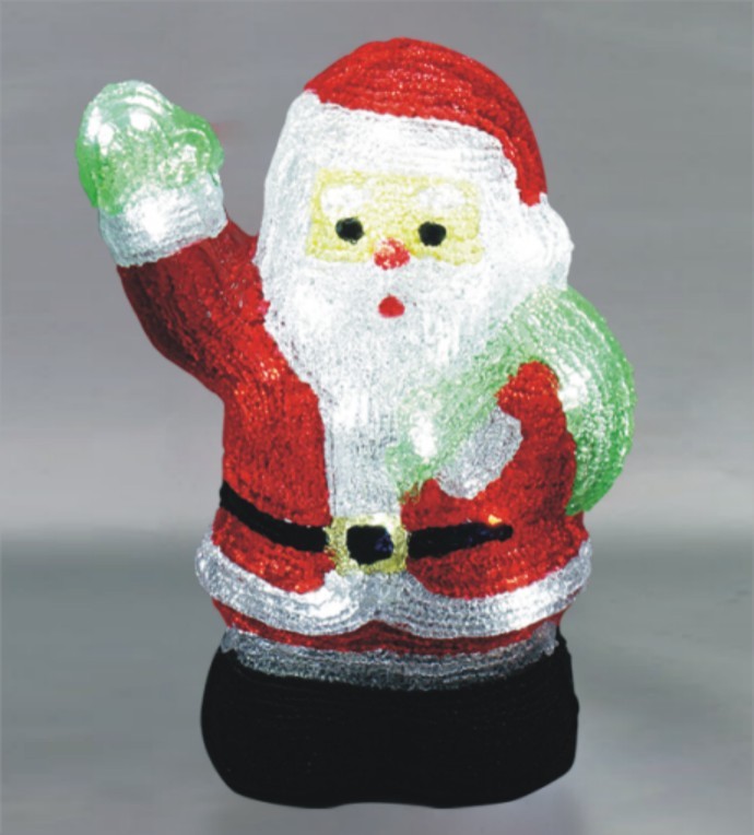 FY-001-E02 weihnachten Acryl WEIHNACHTSMANN Glühlampelampenadapters FY-001-E02 billig Weihnachten Acryl WEIHNACHTSMANN Glühlampelampenadapters Acryl Lichter