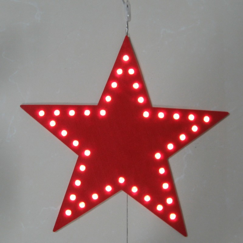  manufactured in China  FY-002-B13 cheap christmas LED STAR FELT carpet light bulb lamp  distributor