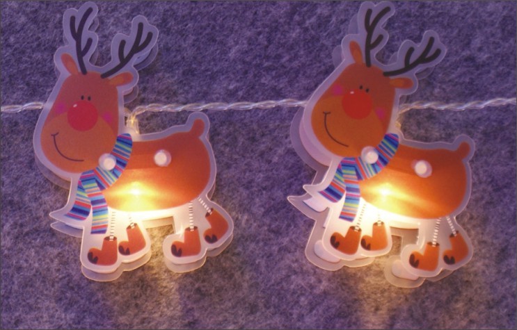 FY-009-C67 LED LIGHT CHAIN WITH PVC REINDEER FY-009-C67 LED LIGHT CHAIN WITH PVC REINDEER