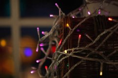FY-60100 LED christmas lights bulb lamp string chain FY-60100 LED cheap christmas lights bulb lamp string chain - LED String Lights manufactured in China 