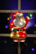 FY-60304 christmas santa claus Fenster Glühlampelampenadapters FY-60304 billig Weihnachten Weihnachtsmann Fenster Glühlampelampenadapters Fenster leuchtet