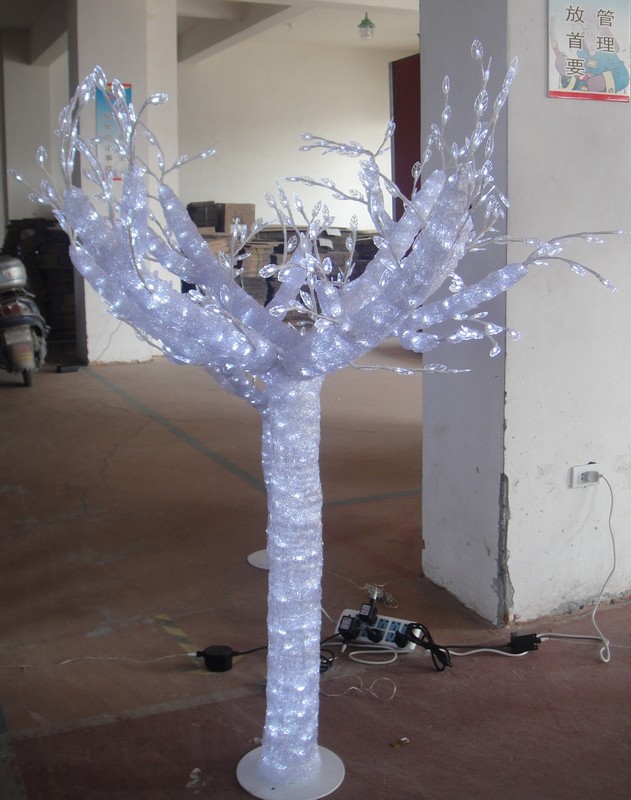 FY-001-H12 cheap christmas acrylic TREE light bulb lamp