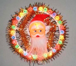 christmas tree top Kunststoff billige Weihnachtsbaum top Kunststoffrahmen Glühlampelampenadapters - Kunststoffrahmen Lichterin China hergestellt