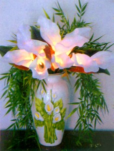 Lilie Lichter  - Candle Birnenlichterin China hergestellt